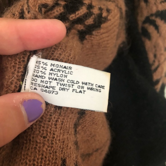 Real vintage mohairs sweater - Picture 6 of 6